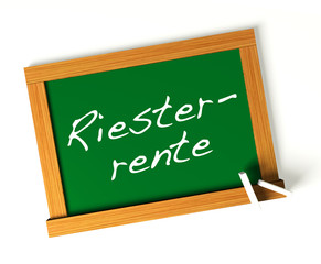 Fototapeta premium Riesterrente