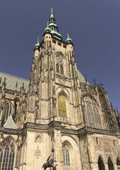 Obraz premium Prague-St. Vitus cathedral (Czech Republic)