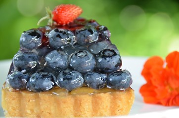 blueberry cake