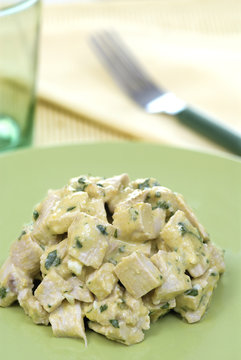 pollo alla crema di senape