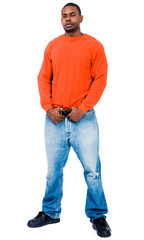 Fototapeta premium Portrait of a man posing