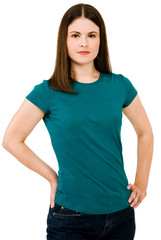 Obraz premium Close-up of a woman posing