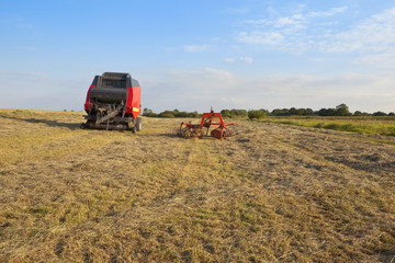 Obraz premium haymaking time