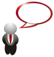 costume man and bubble