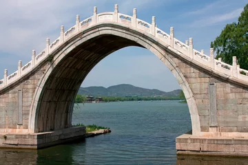 Foto op Canvas Bridge in Summer palace. Beijing © olcha