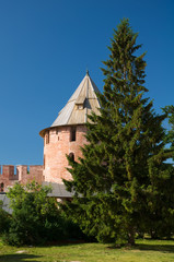 Федоровская башня. Кремль Великий Новгород