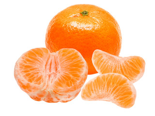 Mandarin isolated on white background - 33604422