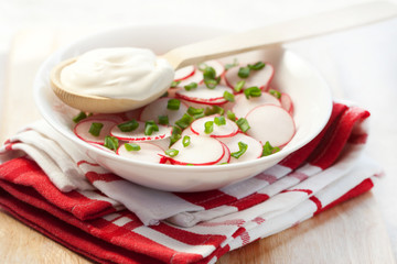 Radish salad