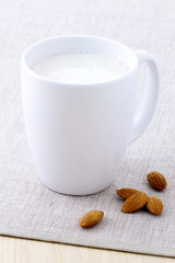 delicious almonds milk