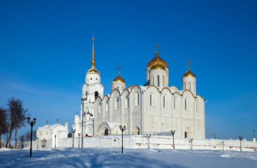 Fototapeta na wymiar Dormition Cathedral in Vladimir