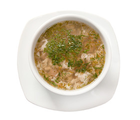 soup with beef