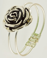 bracelet rose métal