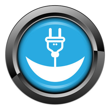 Picto, internet, bouton, &eacute;lectricit&eacute;, prise, &eacute;nergie, &eacute;lectrique