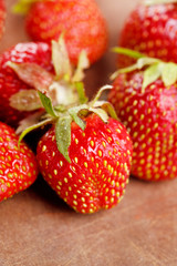fresh strawberries