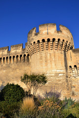 tourelle remparts avignon