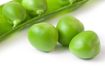 Pea closeup