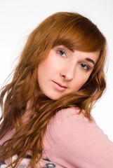 Fototapeta premium beautiful girl portrait