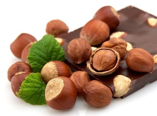 chocolate with nuts