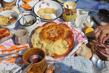 healthy food on the trip