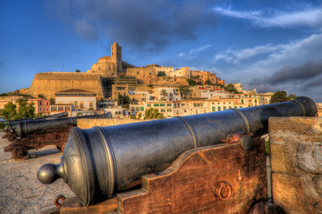 Fototapeta na wymiar Ibiza - Eivissa - wall
