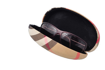 Stylish sunglasses with box