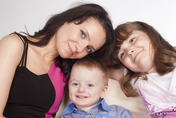 cute family portrait