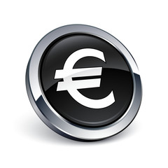 icône bouton internet euro argent finance