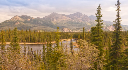 Natural Landscape of Alaska's Scenic Wilderness