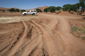 Straße zum Sossusvlei