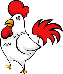 illustration chicken .vector file