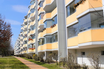 Berlin, Sanierter Plattenbau