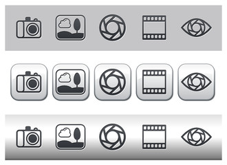 Ic&ocirc;nes photographie