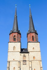 Fototapeta na wymiar Halle - Marktkirche Unser Lieben Frauen