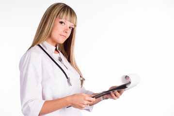 cute nurse portrait