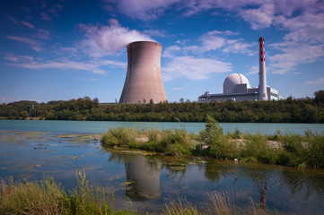 Atomkraftwerk am Rhein