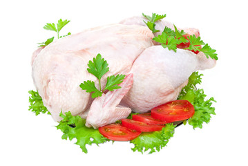 Raw chicken © Dmitriy Sechin