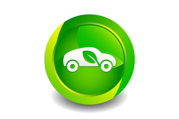 Green Car Icon