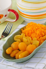 Thai golden sweetmeat