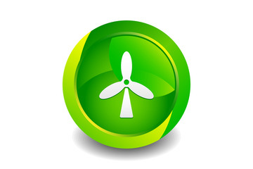 Green Turbine Icon