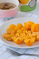 Thai golden sweetmeat