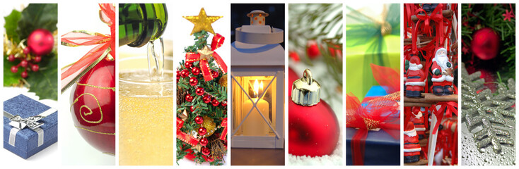 Christmas collage