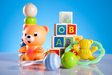 Obraz premium Toys and bear