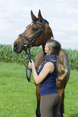 Obraz premium Reiten