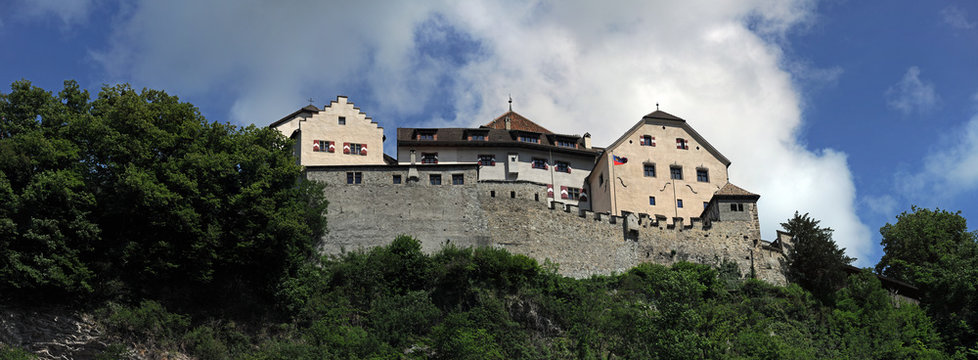 Schloss Vaduz In Liechtenstein