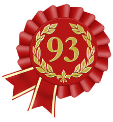 jubiläum geburtstag ehre ruhm stolz 93 jahre alt