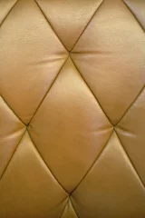 Cercles muraux Cuir Rayures de canapé