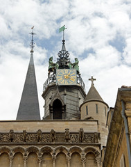 Naklejka na ściany i meble Jacquemart i jego rodzina (kościół Notre Dame Dijon Francja)