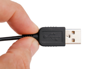 Branchement câble usb