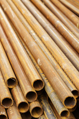 Pipes  rusty  iron