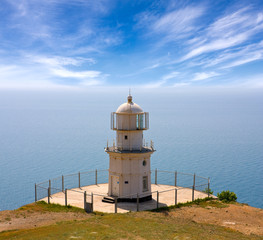 Fototapeta na wymiar lighthouse in nice sunny day